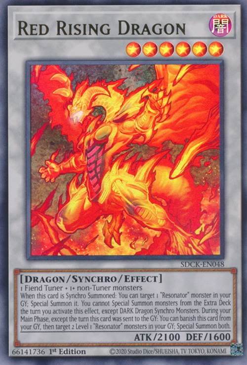 Red Rising Dragon [SDCK-EN048] Ultra Rare | Deep Dive Games St. Marys