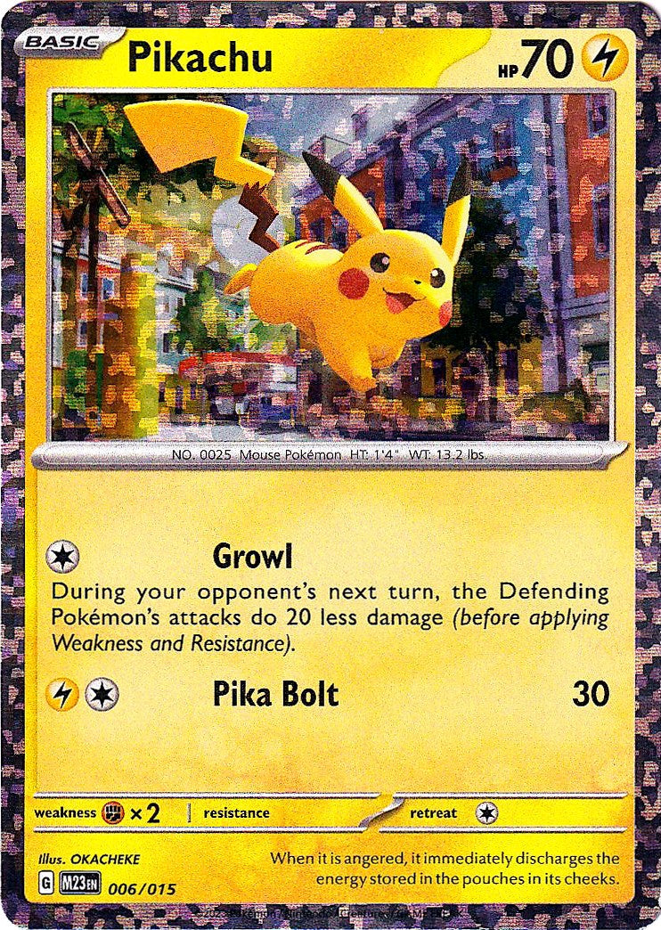 Pikachu (006/015) [McDonald's Promos: 2023 Collection] | Deep Dive Games St. Marys