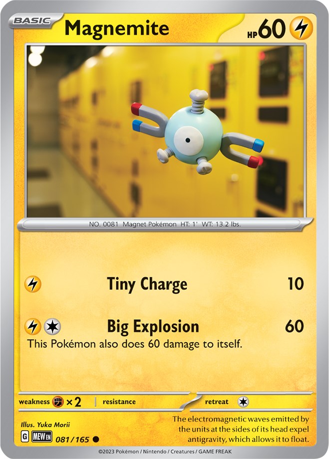 Magnemite (081/165) [Scarlet & Violet 151] | Deep Dive Games St. Marys