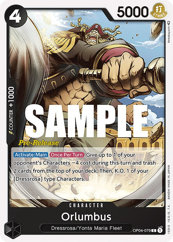 Orlumbus [Kingdoms of Intrigue Pre-Release Cards] | Deep Dive Games St. Marys