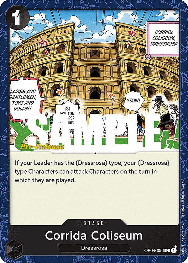 Corrida Coliseum [Kingdoms of Intrigue Pre-Release Cards] | Deep Dive Games St. Marys