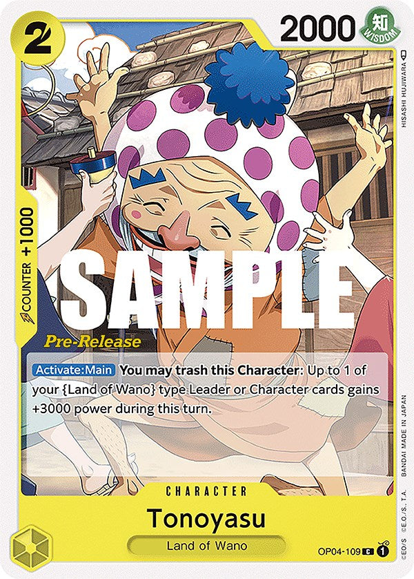 Tonoyasu [Kingdoms of Intrigue Pre-Release Cards] | Deep Dive Games St. Marys