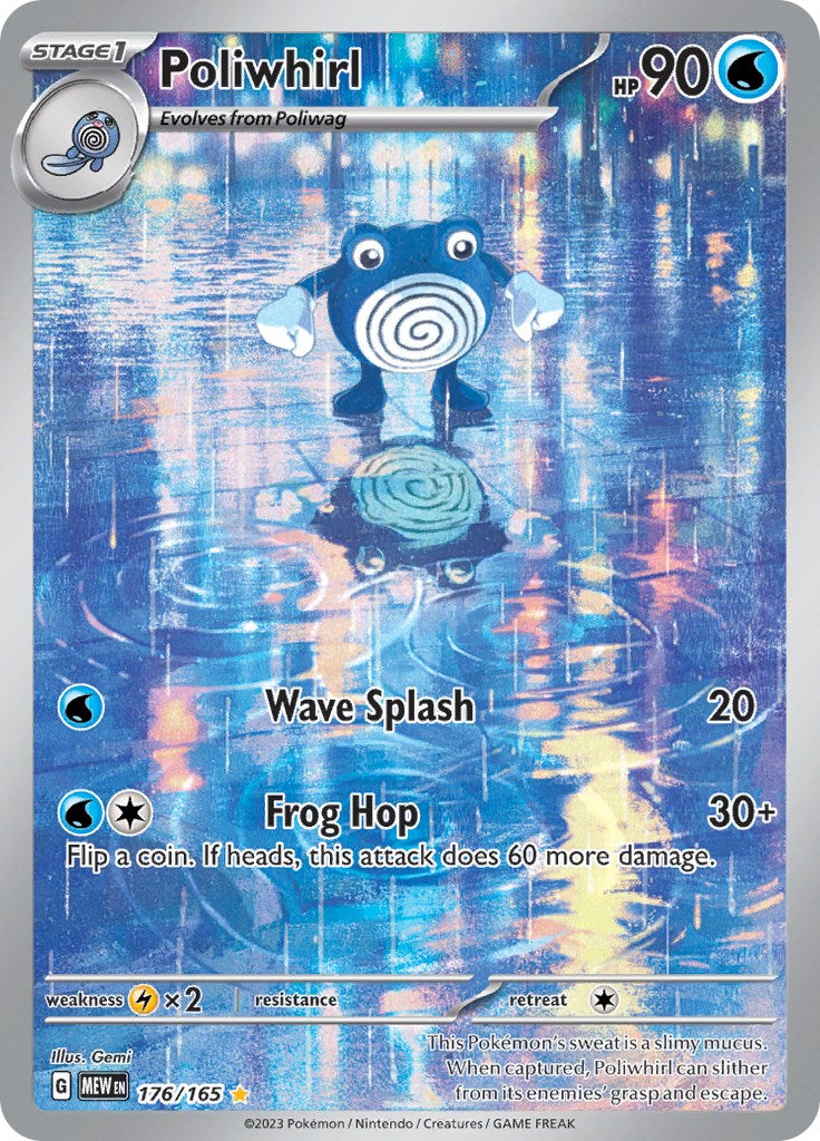 Poliwhirl (176/165) [Scarlet & Violet 151] | Deep Dive Games St. Marys