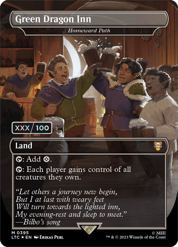 Green Dragon Inn - Homeward Path (Serialized) [The Lord of the Rings: Tales of Middle-Earth Commander] | Deep Dive Games St. Marys