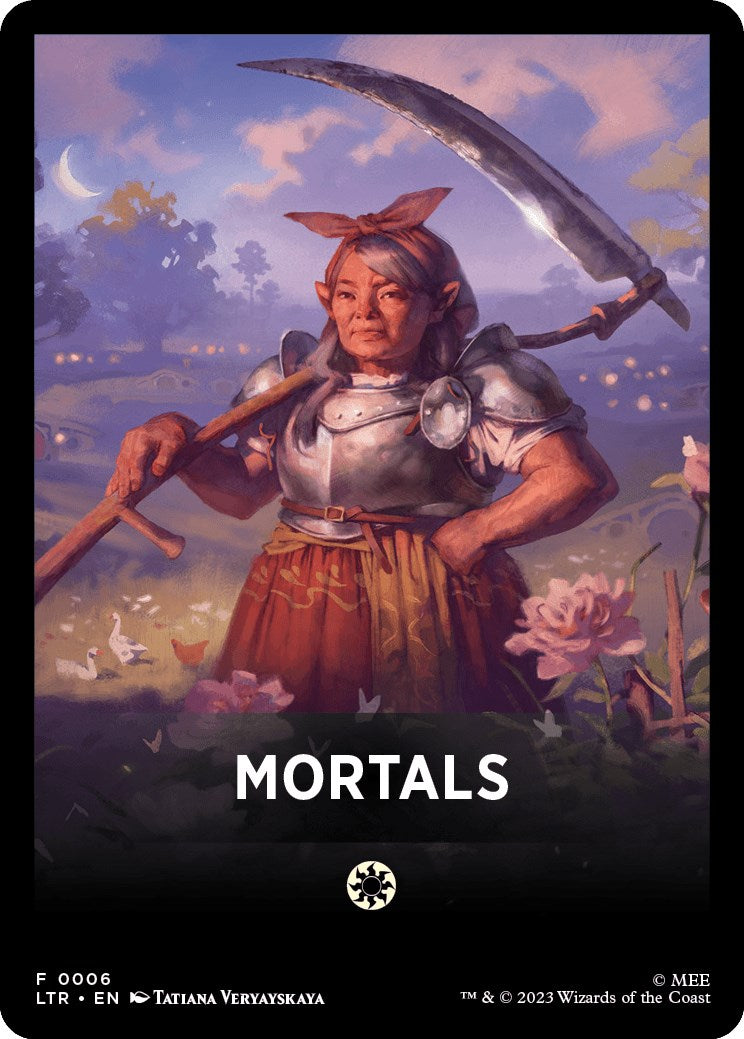 Mortals Theme Card [The Lord of the Rings: Tales of Middle-Earth] | Deep Dive Games St. Marys