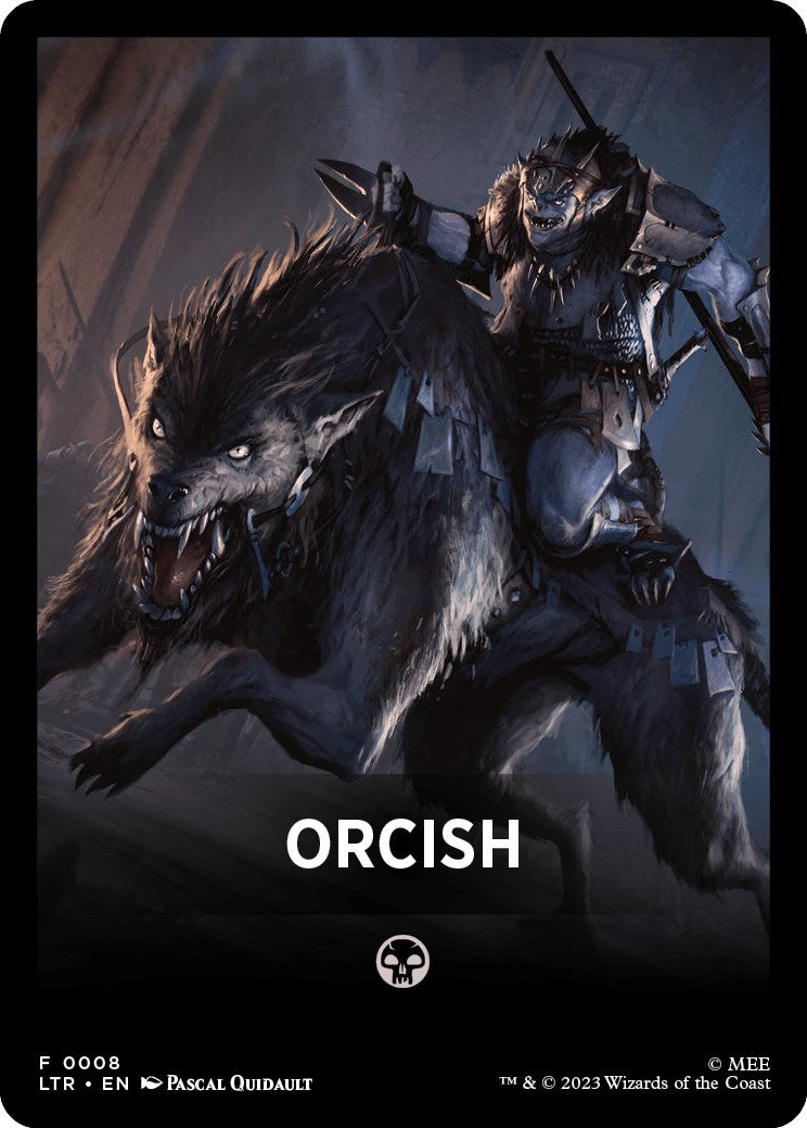 Orcish Theme Card [The Lord of the Rings: Tales of Middle-Earth] | Deep Dive Games St. Marys