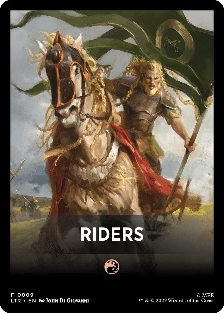 Riders Theme Card [The Lord of the Rings: Tales of Middle-Earth] | Deep Dive Games St. Marys