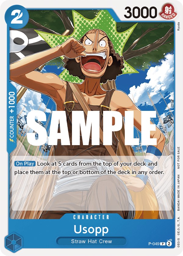 Usopp (Sealed Battle Kit Vol. 1) [One Piece Promotion Cards] | Deep Dive Games St. Marys