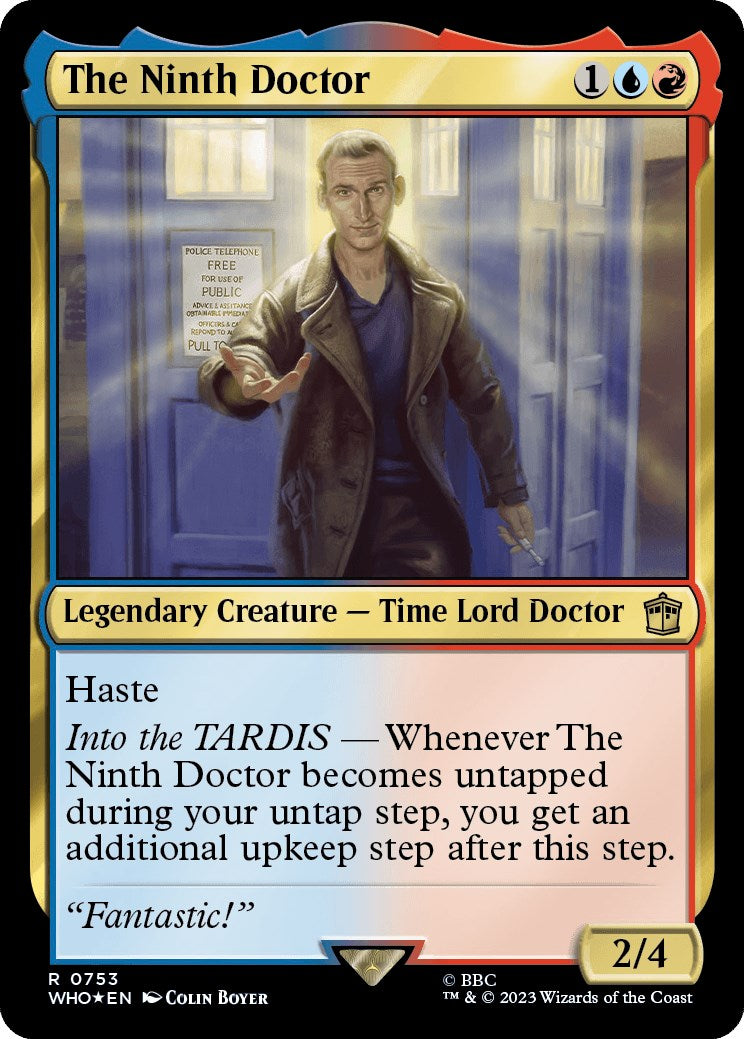 The Ninth Doctor (Surge Foil) [Doctor Who] | Deep Dive Games St. Marys