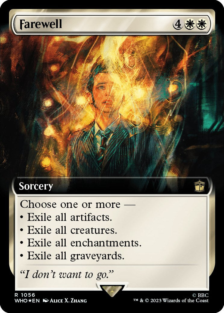 Farewell (Extended Art) (Surge Foil) [Doctor Who] | Deep Dive Games St. Marys