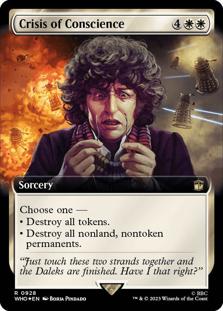 Crisis of Conscience (Extended Art) (Surge Foil) [Doctor Who] | Deep Dive Games St. Marys