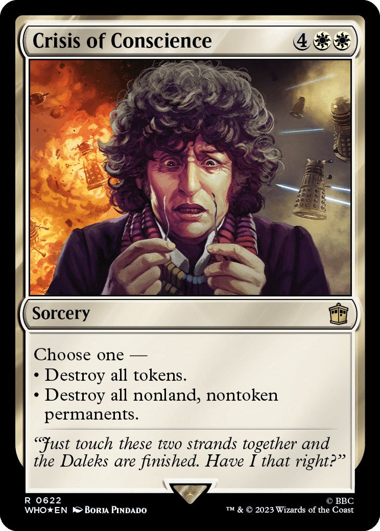 Crisis of Conscience (Surge Foil) [Doctor Who] | Deep Dive Games St. Marys