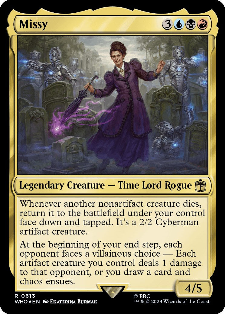Missy (Surge Foil) [Doctor Who] | Deep Dive Games St. Marys