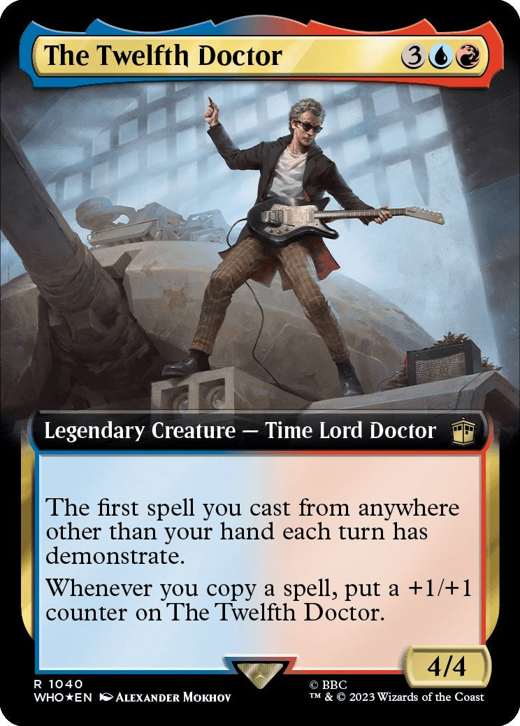 The Twelfth Doctor (Extended Art) (Surge Foil) [Doctor Who] | Deep Dive Games St. Marys