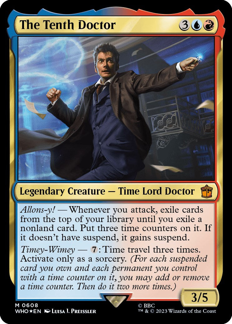 The Tenth Doctor (Surge Foil) [Doctor Who] | Deep Dive Games St. Marys