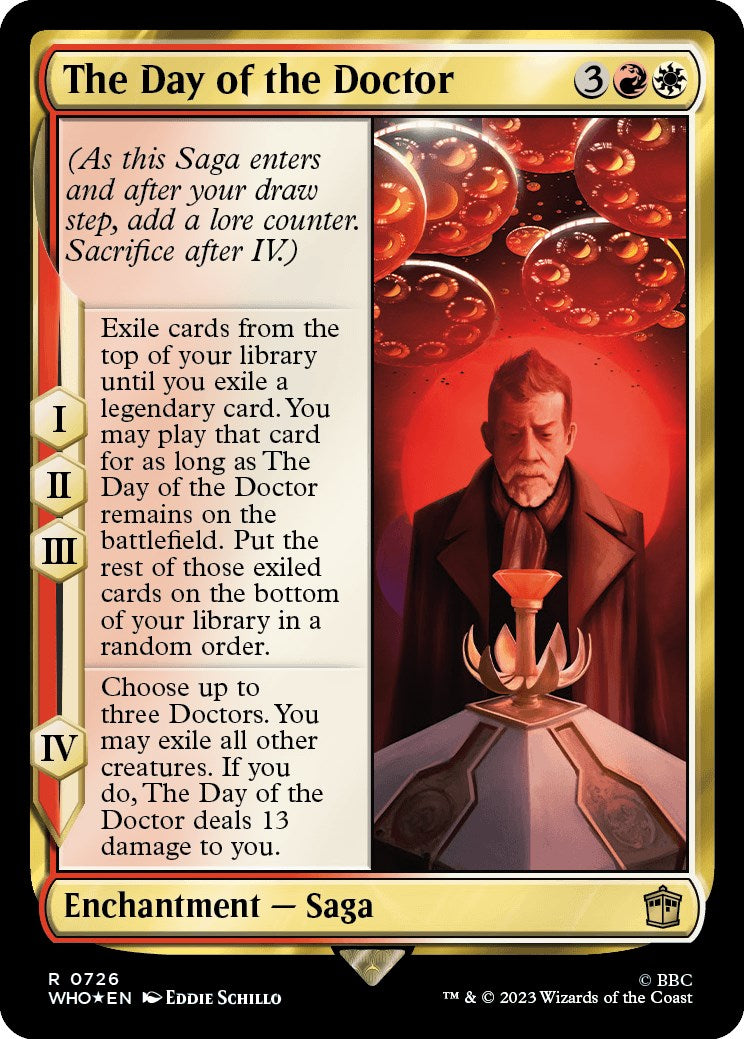 The Day of the Doctor (Surge Foil) [Doctor Who] | Deep Dive Games St. Marys