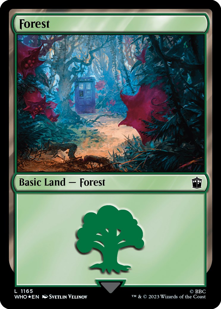 Forest (1165) (Surge Foil) [Doctor Who] | Deep Dive Games St. Marys