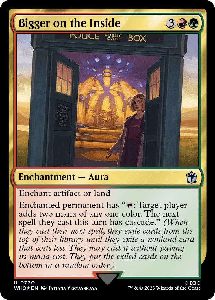 Bigger on the Inside (Surge Foil) [Doctor Who] | Deep Dive Games St. Marys