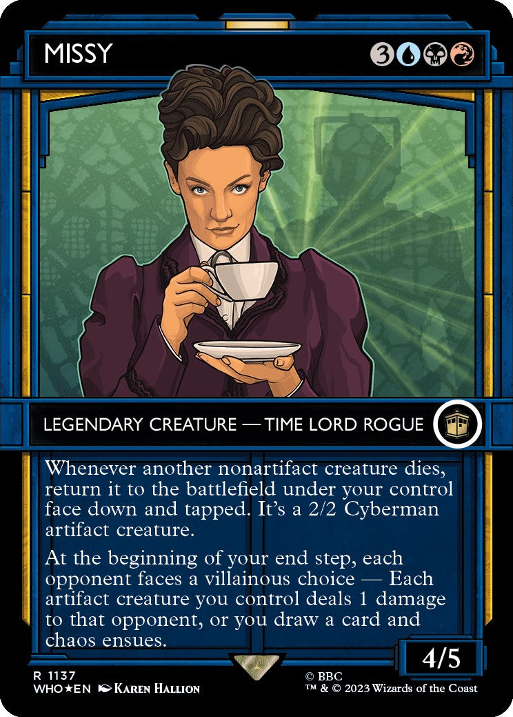 Missy (Showcase) (Surge Foil) [Doctor Who] | Deep Dive Games St. Marys
