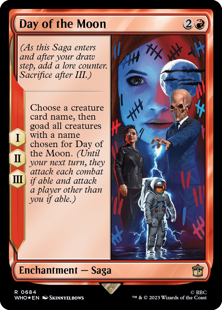 Day of the Moon (Surge Foil) [Doctor Who] | Deep Dive Games St. Marys