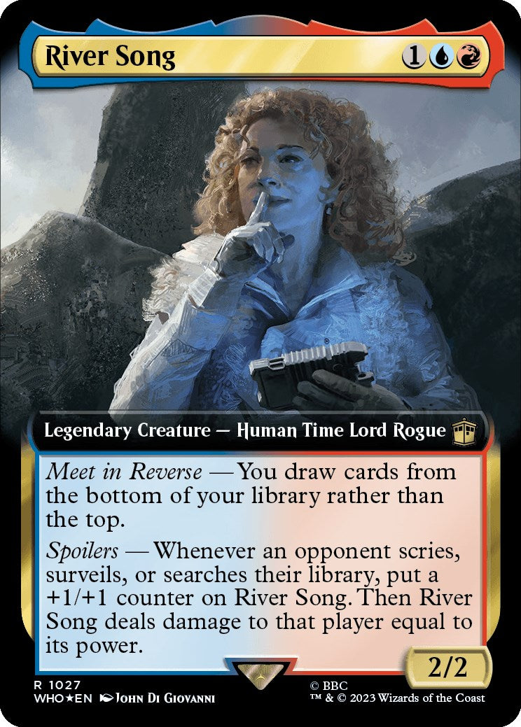 River Song (Extended Art) (Surge Foil) [Doctor Who] | Deep Dive Games St. Marys