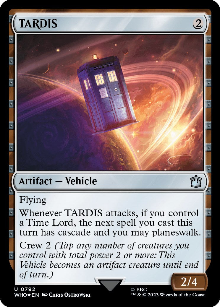 TARDIS (Surge Foil) [Doctor Who] | Deep Dive Games St. Marys