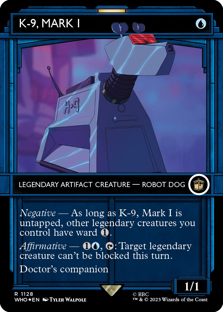 K-9, Mark I (Showcase) (Surge Foil) [Doctor Who] | Deep Dive Games St. Marys