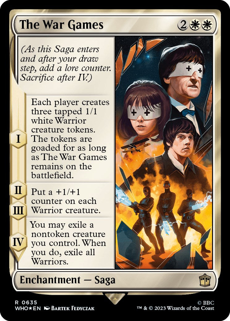 The War Games (Surge Foil) [Doctor Who] | Deep Dive Games St. Marys