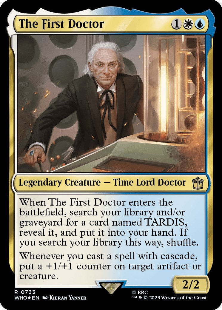 The First Doctor (Surge Foil) [Doctor Who] | Deep Dive Games St. Marys