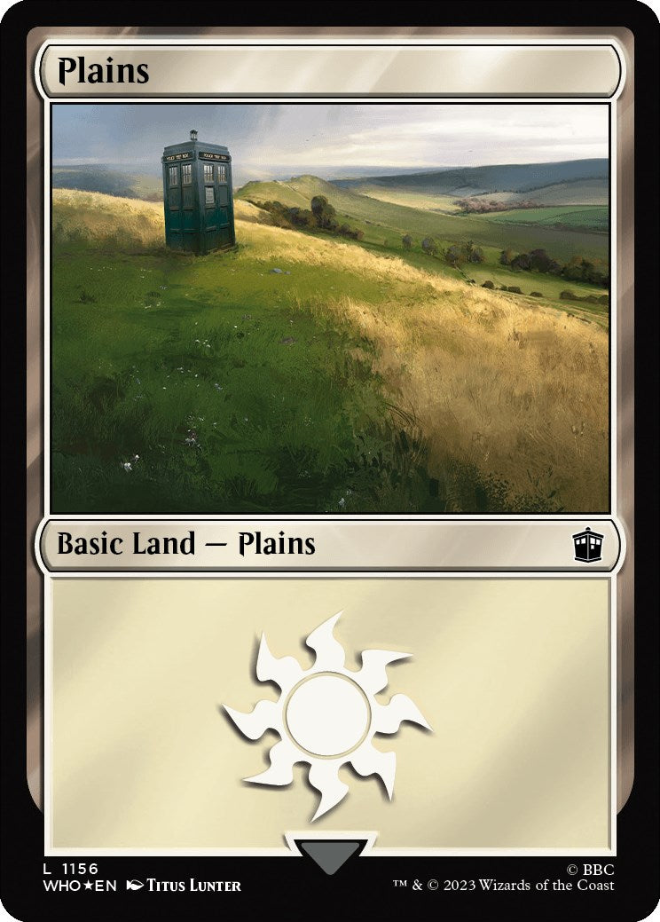 Plains (1156) (Surge Foil) [Doctor Who] | Deep Dive Games St. Marys