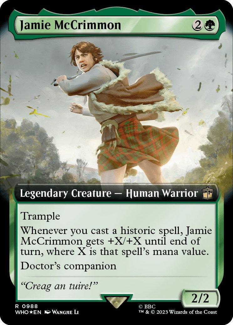 Jamie McCrimmon (Extended Art) (Surge Foil) [Doctor Who] | Deep Dive Games St. Marys