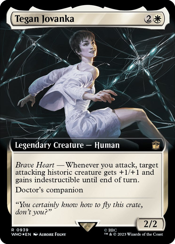 Tegan Jovanka (Extended Art) (Surge Foil) [Doctor Who] | Deep Dive Games St. Marys