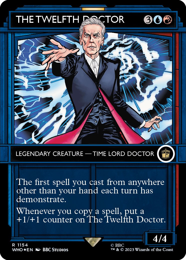 The Twelfth Doctor (Showcase) (Surge Foil) [Doctor Who] | Deep Dive Games St. Marys