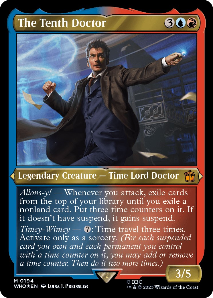 The Tenth Doctor (Display Commander) [Doctor Who] | Deep Dive Games St. Marys