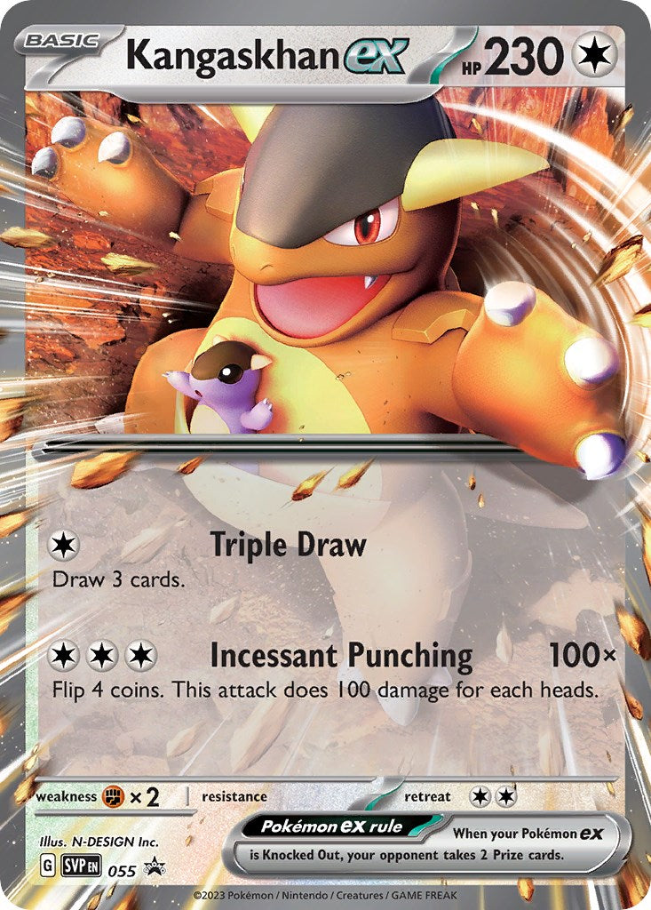 Kangaskhan ex (055) [Scarlet & Violet: Black Star Promos] | Deep Dive Games St. Marys