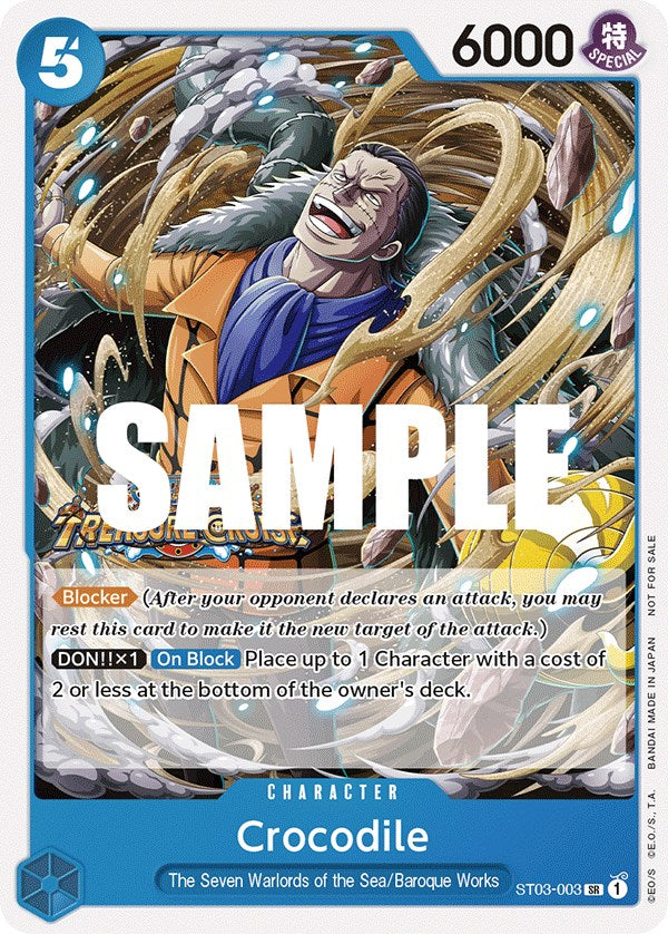 Crocodile (Tournament Pack Vol. 5) [One Piece Promotion Cards] | Deep Dive Games St. Marys