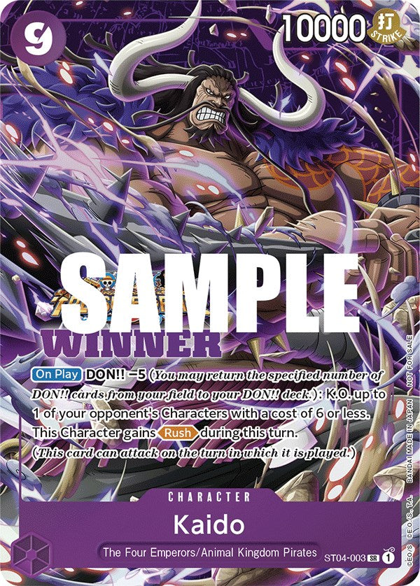 Kaido (Winner Pack Vol. 5) [One Piece Promotion Cards] | Deep Dive Games St. Marys