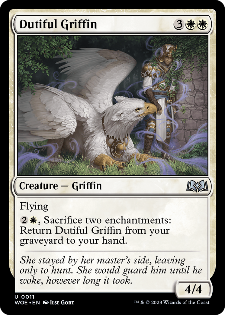 Dutiful Griffin [Wilds of Eldraine] | Deep Dive Games St. Marys