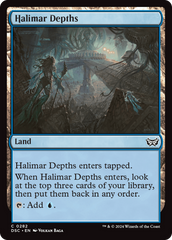 Halimar Depths [Duskmourn: House of Horror Commander] | Deep Dive Games St. Marys