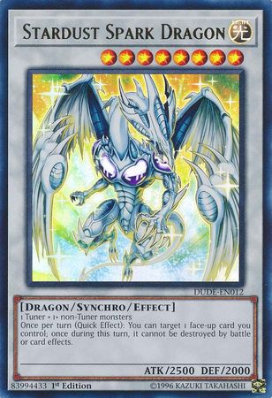 Stardust Spark Dragon [DUDE-EN012] Ultra Rare | Deep Dive Games St. Marys