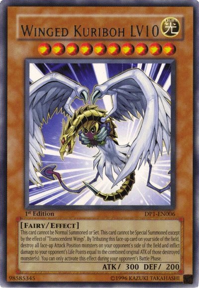 Winged Kuriboh LV10 [DP1-EN006] Rare | Deep Dive Games St. Marys