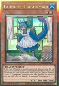 Laundry Dragonmaid [MAGO-EN021] Gold Rare | Deep Dive Games St. Marys