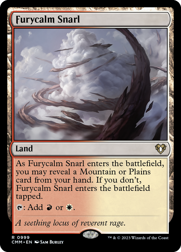 Furycalm Snarl [Commander Masters] | Deep Dive Games St. Marys