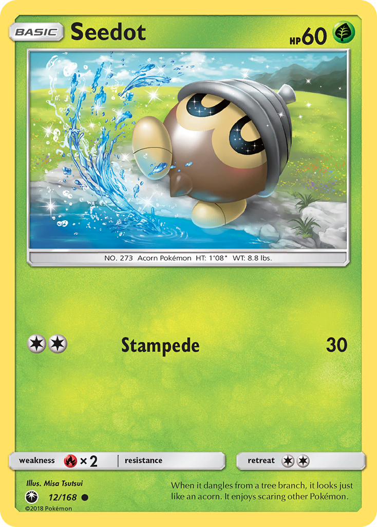 Seedot (12/168) [Sun & Moon: Celestial Storm] | Deep Dive Games St. Marys