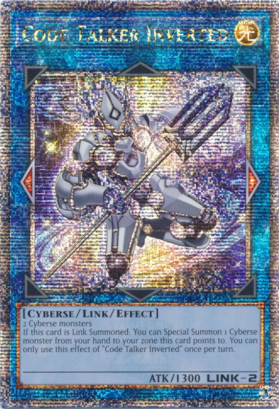 Code Talker Inverted [RA01-EN045] Quarter Century Secret Rare | Deep Dive Games St. Marys