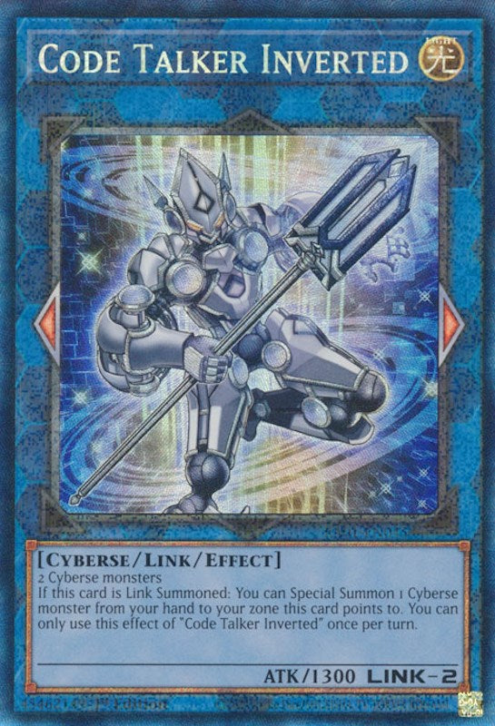 Code Talker Inverted [RA01-EN045] Prismatic Collector's Rare | Deep Dive Games St. Marys