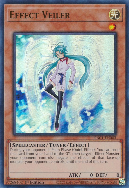 Effect Veiler [RA01-EN003] Ultra Rare | Deep Dive Games St. Marys