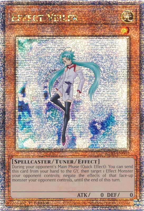 Effect Veiler [RA01-EN003] Quarter Century Secret Rare | Deep Dive Games St. Marys
