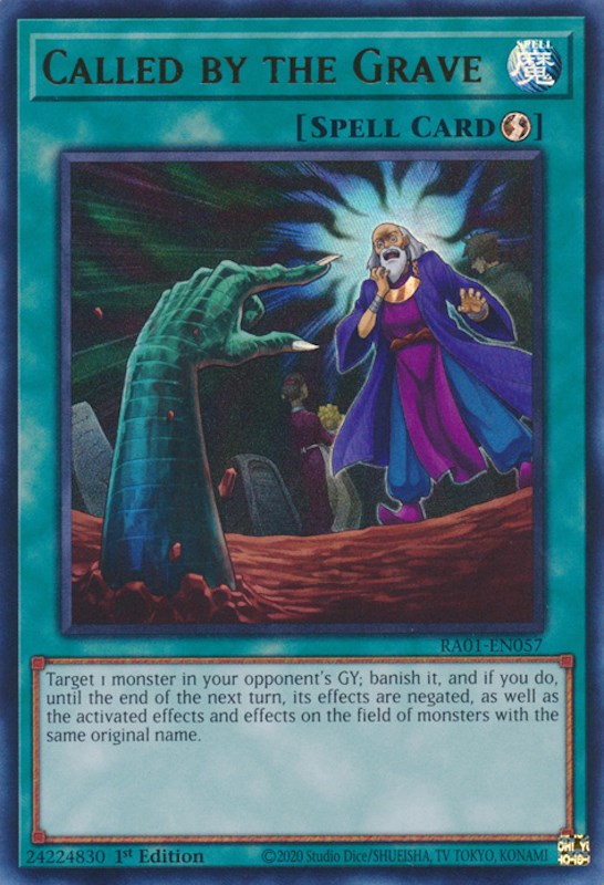Called by the Grave [RA01-EN057] Ultra Rare | Deep Dive Games St. Marys