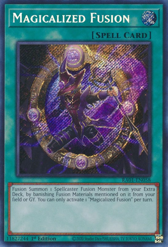 Magicalized Fusion [RA01-EN058] Secret Rare | Deep Dive Games St. Marys